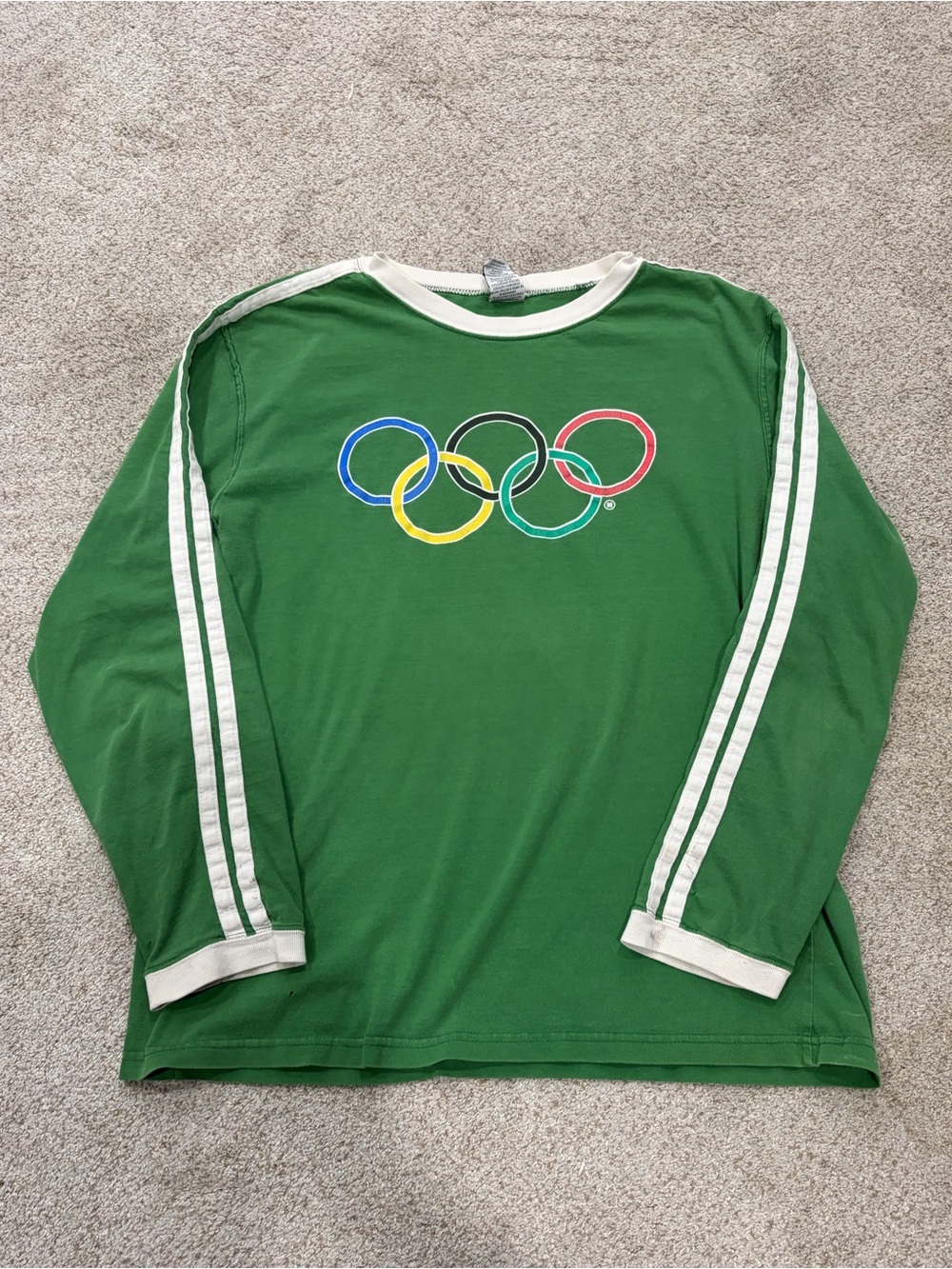 Vintage Roots Athletics Olympics Long Sleeve Tee